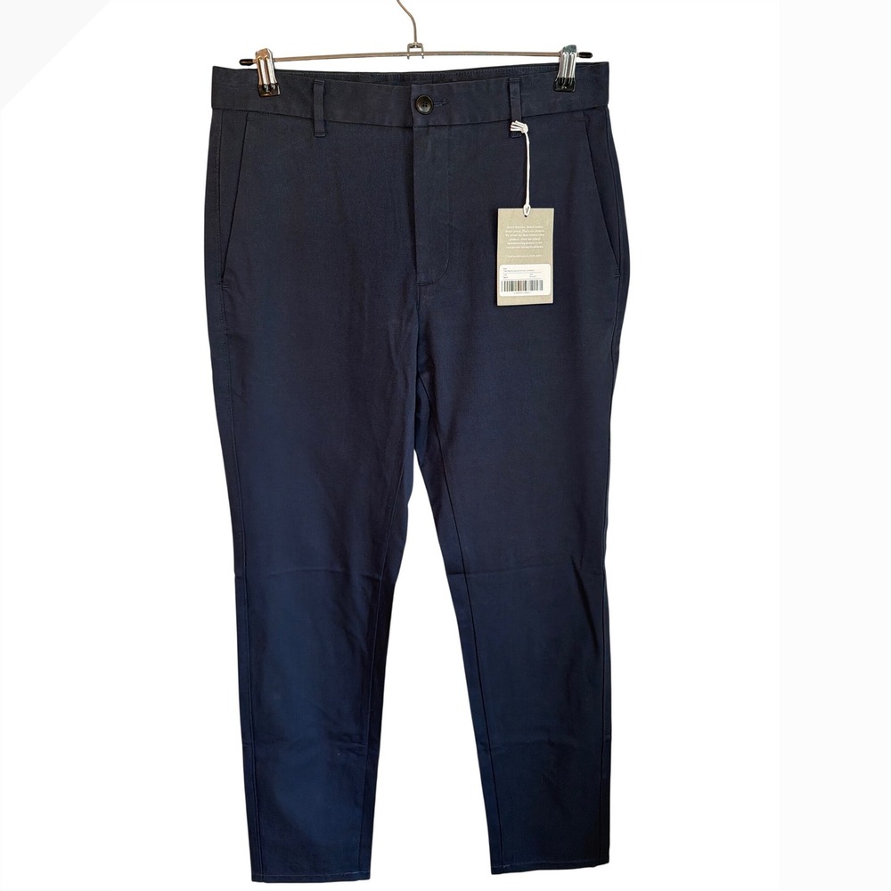 Everlane Uniform Performance Chino Pants Slim Fit Navy‎ Men Size 30x30 NWT